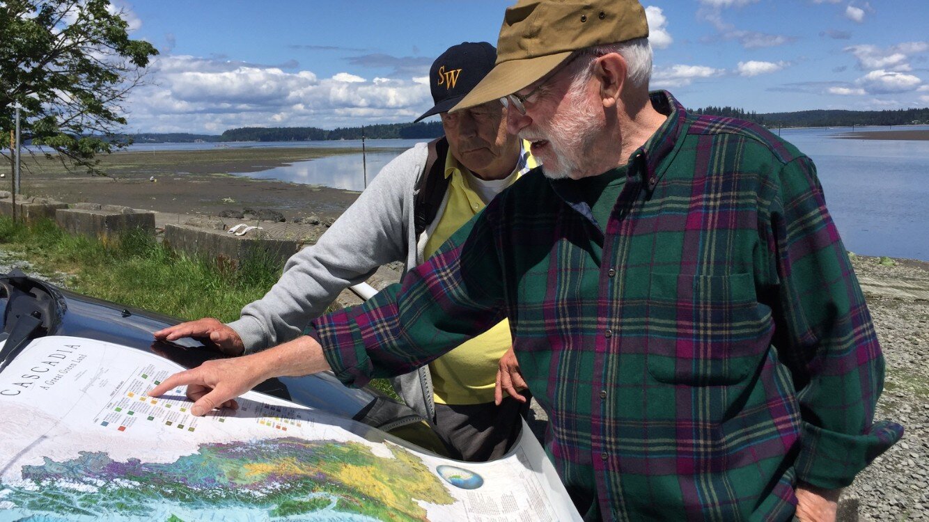  At the 2015 inaugural Cascadia Poetry Festival at Seattle University,&nbsp; geography professor David McCloskey unveiled an updated map of the Cascadia bioregion, after more than three decades of research. &nbsp;  