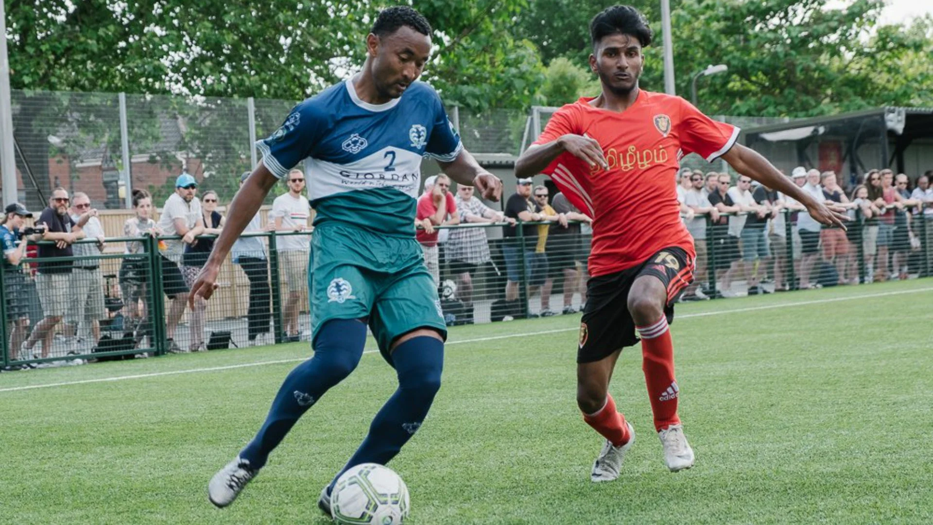  Team Captain James Riley leads Cascadia to victory against Tamil Eelam in the 2018 ConIFA World Cup. 